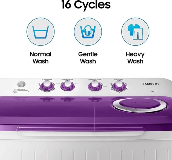 Samsung WT70M3000UU/TL 7.0Kg Semi Automatic Washing Machine - Image 6